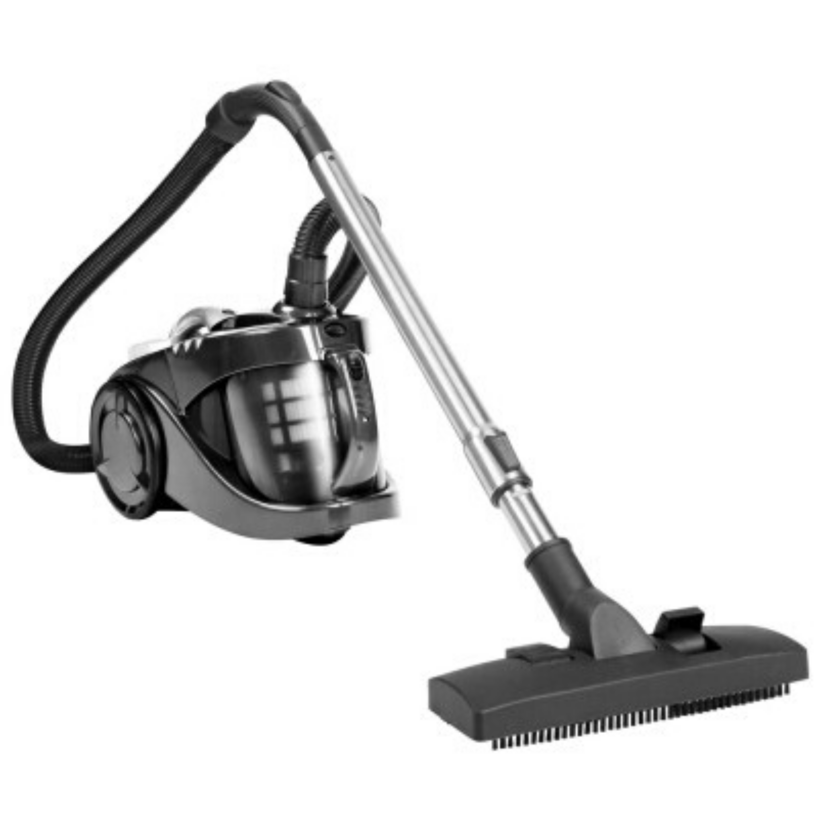 Bagless Vacuum Cleaner has lightweight design and stainless steel telescopic handle