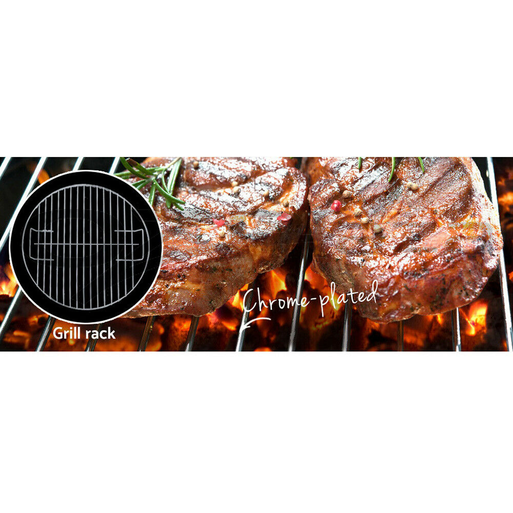 Grillz BBQ Grill Charcoal Smoker Outdoor Kitchen Portable Camping Patio Garden
