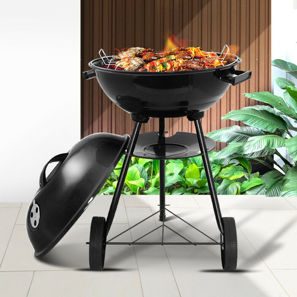 Grillz BBQ Grill Charcoal Smoker Outdoor Kitchen Portable Camping Patio Garden